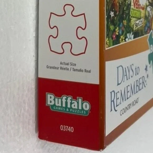Buffalo Games Days to Remember Country Road 500 Piece Jigsaw Puzzle - Picture 3 of 6